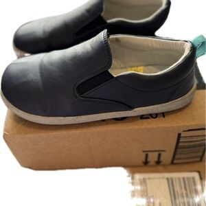 Navy Ten Little slip ons